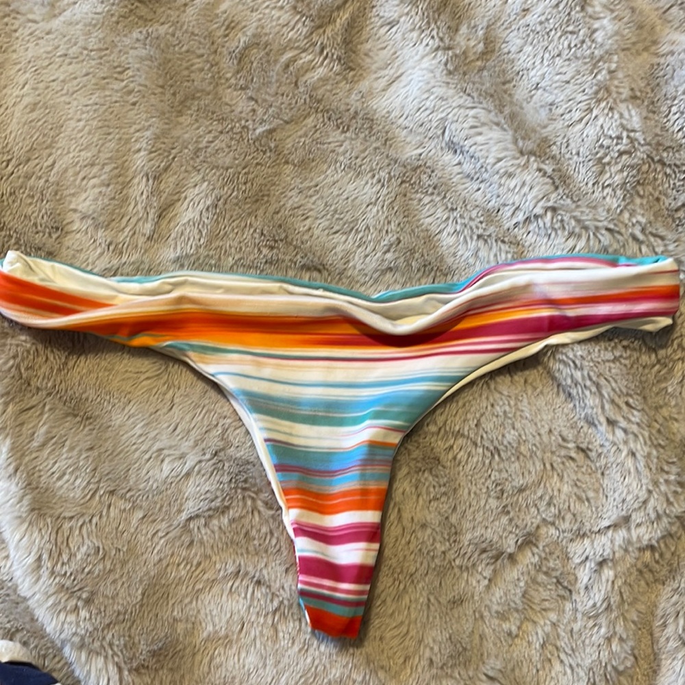 Lspace thong stripped bottom